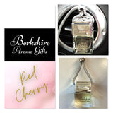 Feather Bookmark & Cherry Car Diffuser ~ Wrapped Classic Gift Set