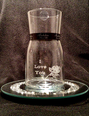 I Love You Personalised Vase