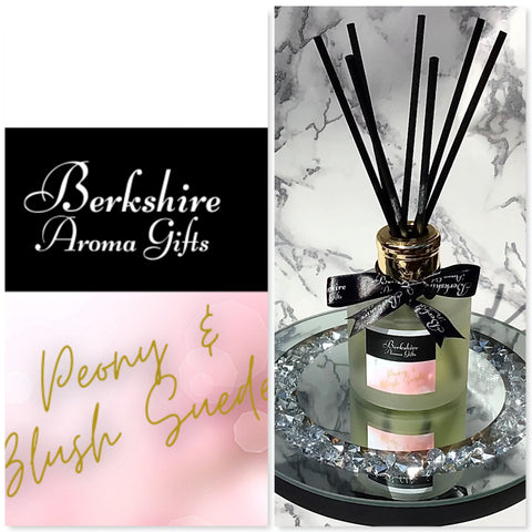Peony & Blush Suede 100ml - Luxury Reed Diffuser