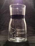Special Friend Personalised Vase